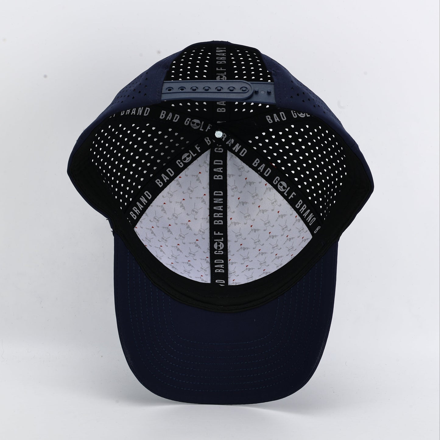 Navy Blue cap by Bad Golf Brand - The Summit Collection