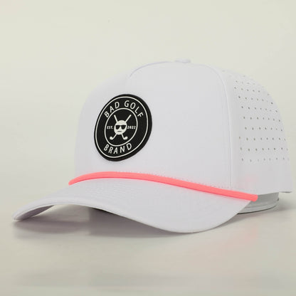 Pink Golf Cap | Golf Brand Hat | BAD GOLF BRAND